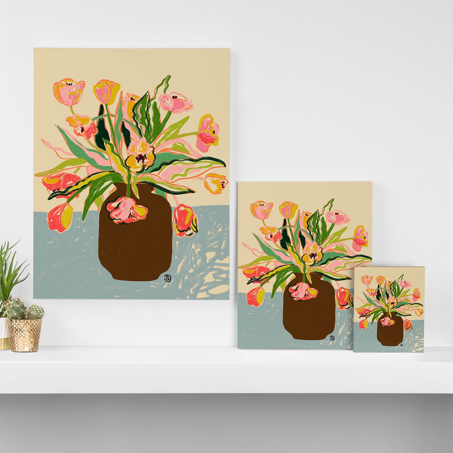 TULIPS Canvas Print Gallery Image 3