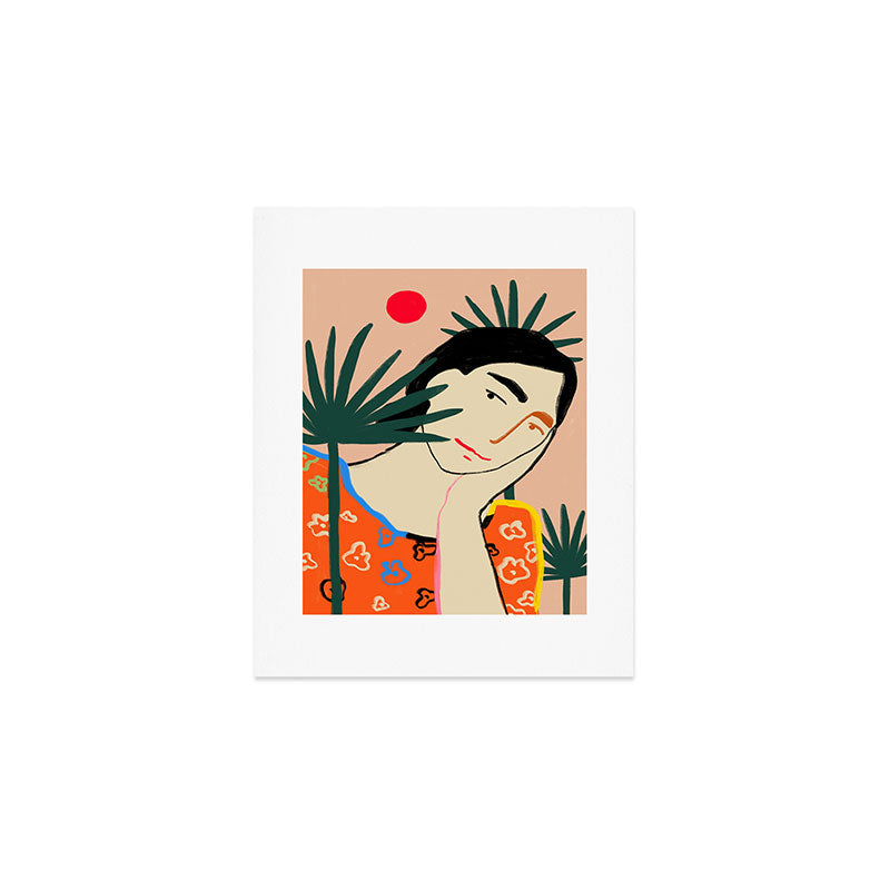 VACATION MOOD Art Print Gallery Image 1