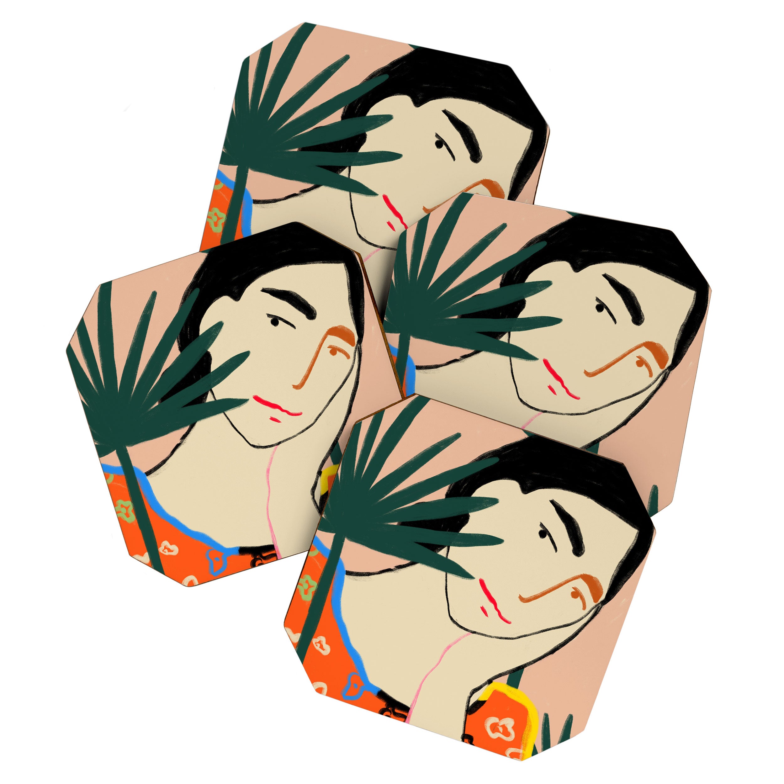 VACATION MOOD Coaster Gallery Image 1
