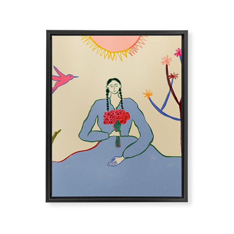 VIRGO Framed Canvas Print Gallery Image 3
