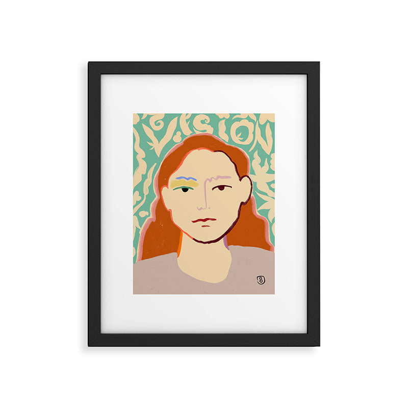 VISION Framed Art Print Gallery Image 5