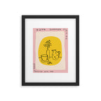 WARM SUMMER EVENING DOING NOTHING WITH TEA Framed Art Print Gallery Image 5