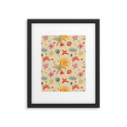 WEIRD FLOWERS Framed Art Print Gallery Image 6