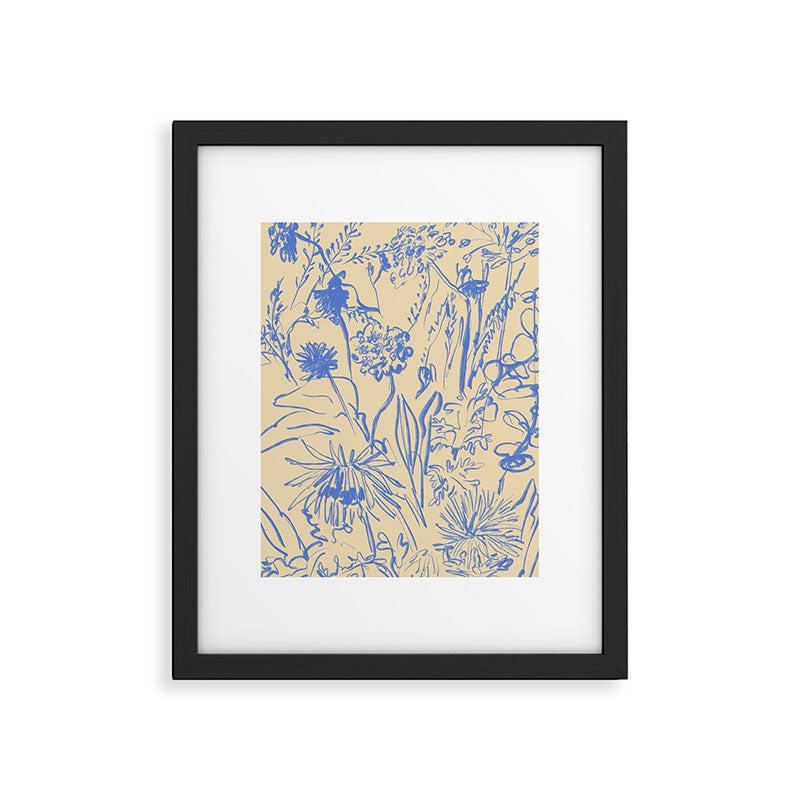 WILD BOUQUET Framed Art Print Gallery Image 4