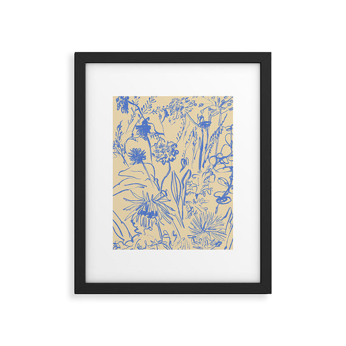 WILD BOUQUET Framed Art Print Gallery Image 1