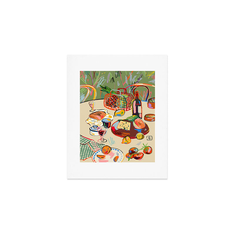 WINE BREAK Art Print Gallery Image 1
