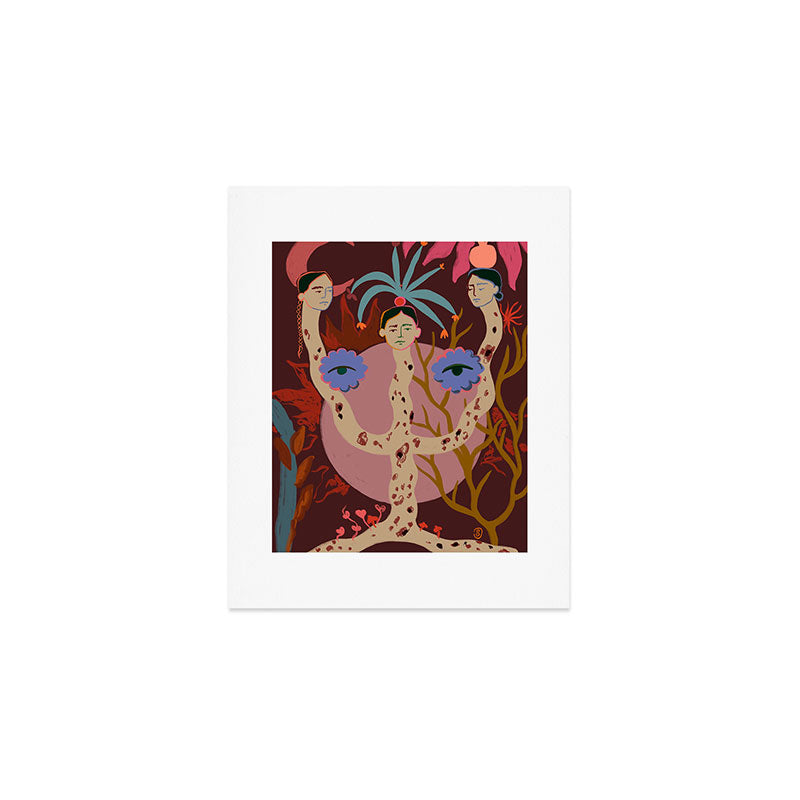 WISDOM, PEACE AND IMAGINATION Art Print Gallery Image 1