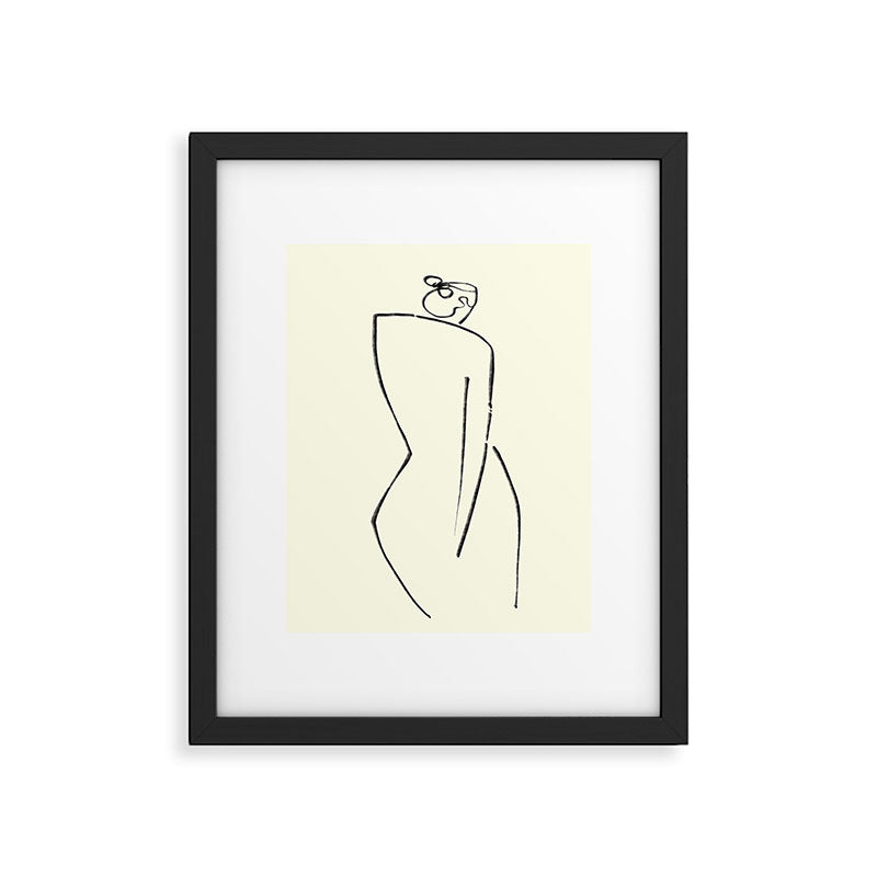 WOMAN Framed Art Print Gallery Image 5