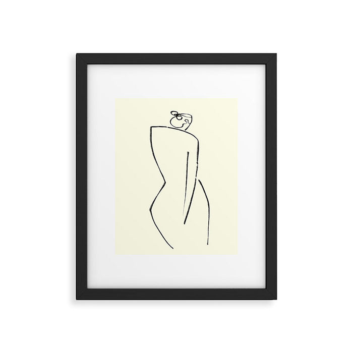 WOMAN Framed Art Print Gallery Image 1