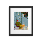 WOMAN UNDER A TREE Framed Art Print Gallery Image 5