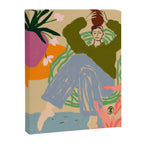 WOMAN WITH VESSEL Canvas Print Gallery Image 3