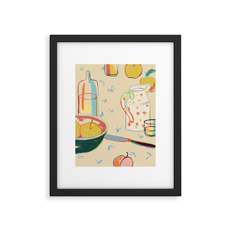 YELLOW APPLES Framed Art Print Gallery Image 6
