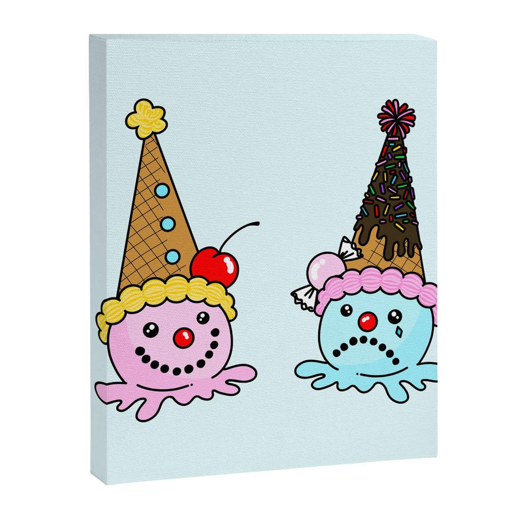 Clown Cones Canvas Print Gallery Image 8