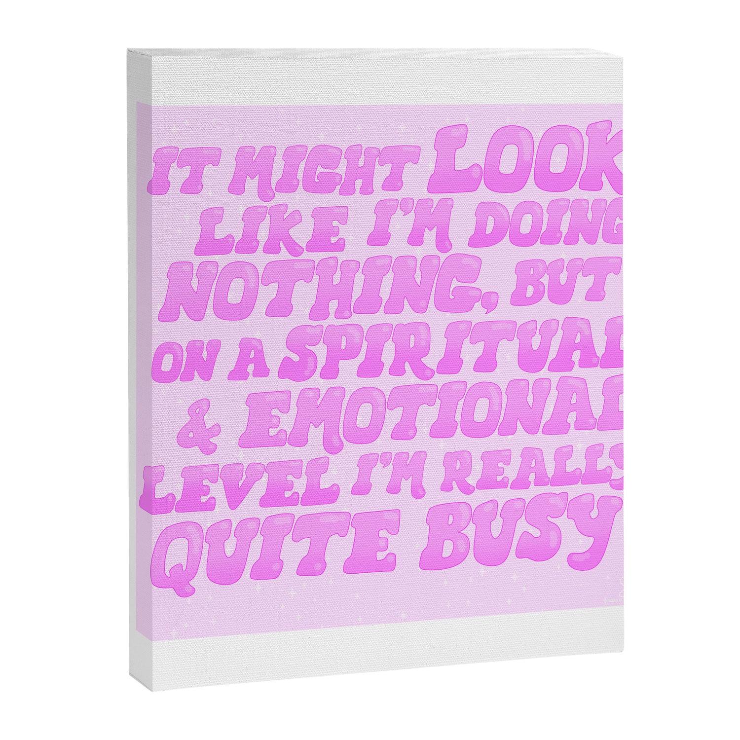 Spiritually & Emotionally Busy Canvas Print Gallery Image 8