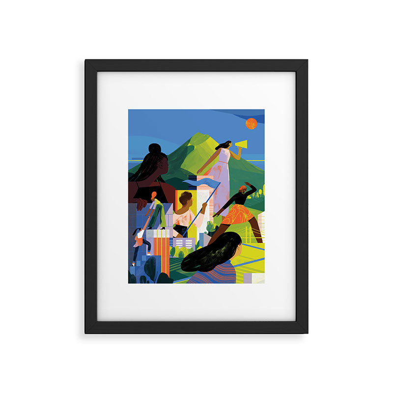 Women Empowering Women Framed Art Print Gallery Image 5