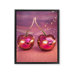 Evil Cherries Framed Canvas Print Gallery Image 6