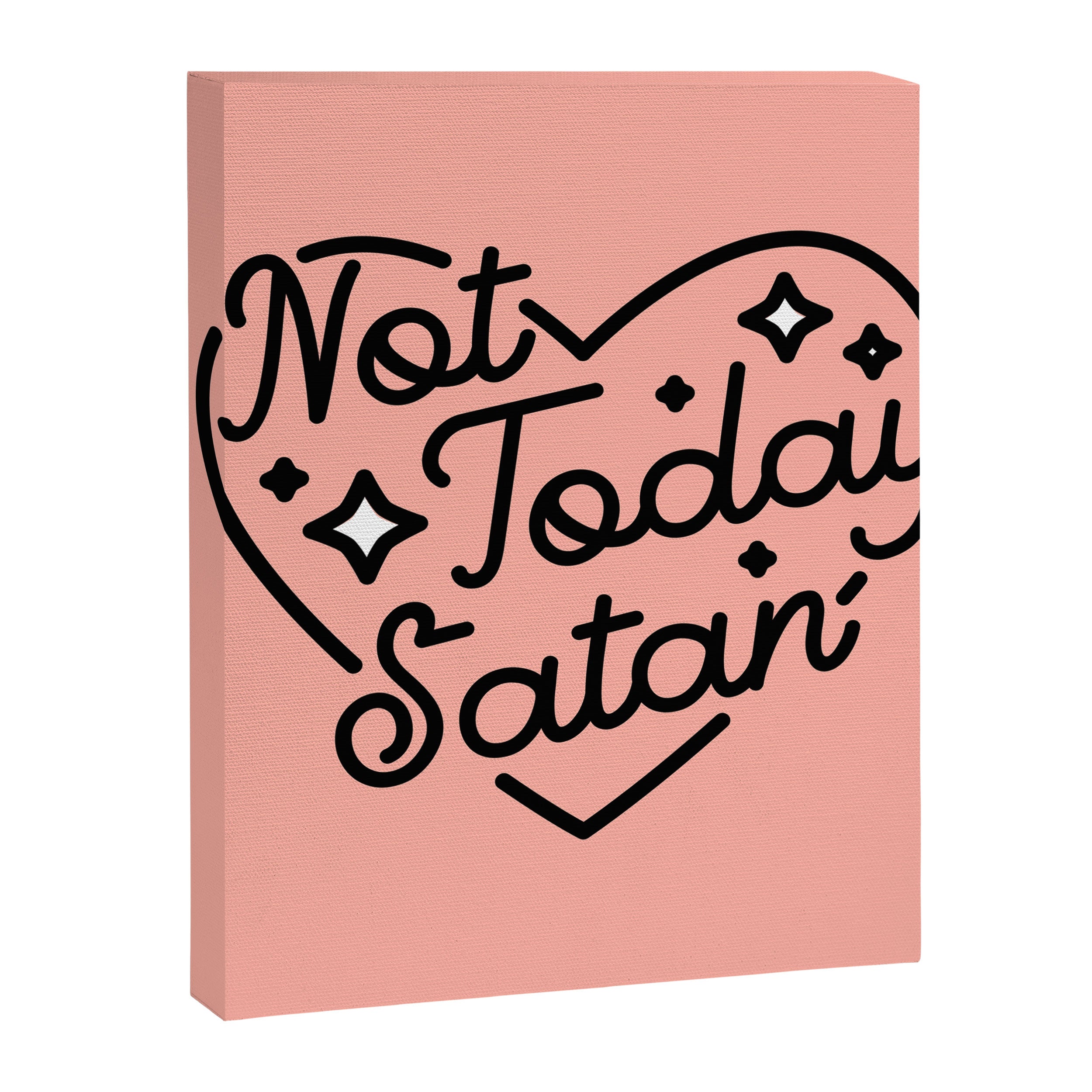 not today satan I Canvas Print Gallery Image 8