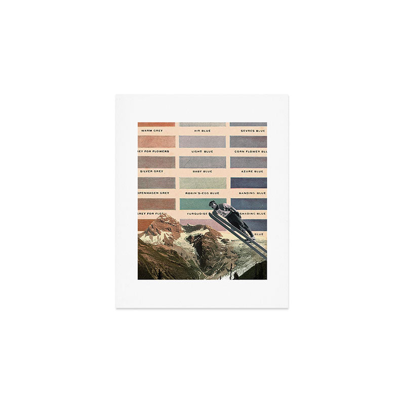 Ski Art Print Gallery Image 1