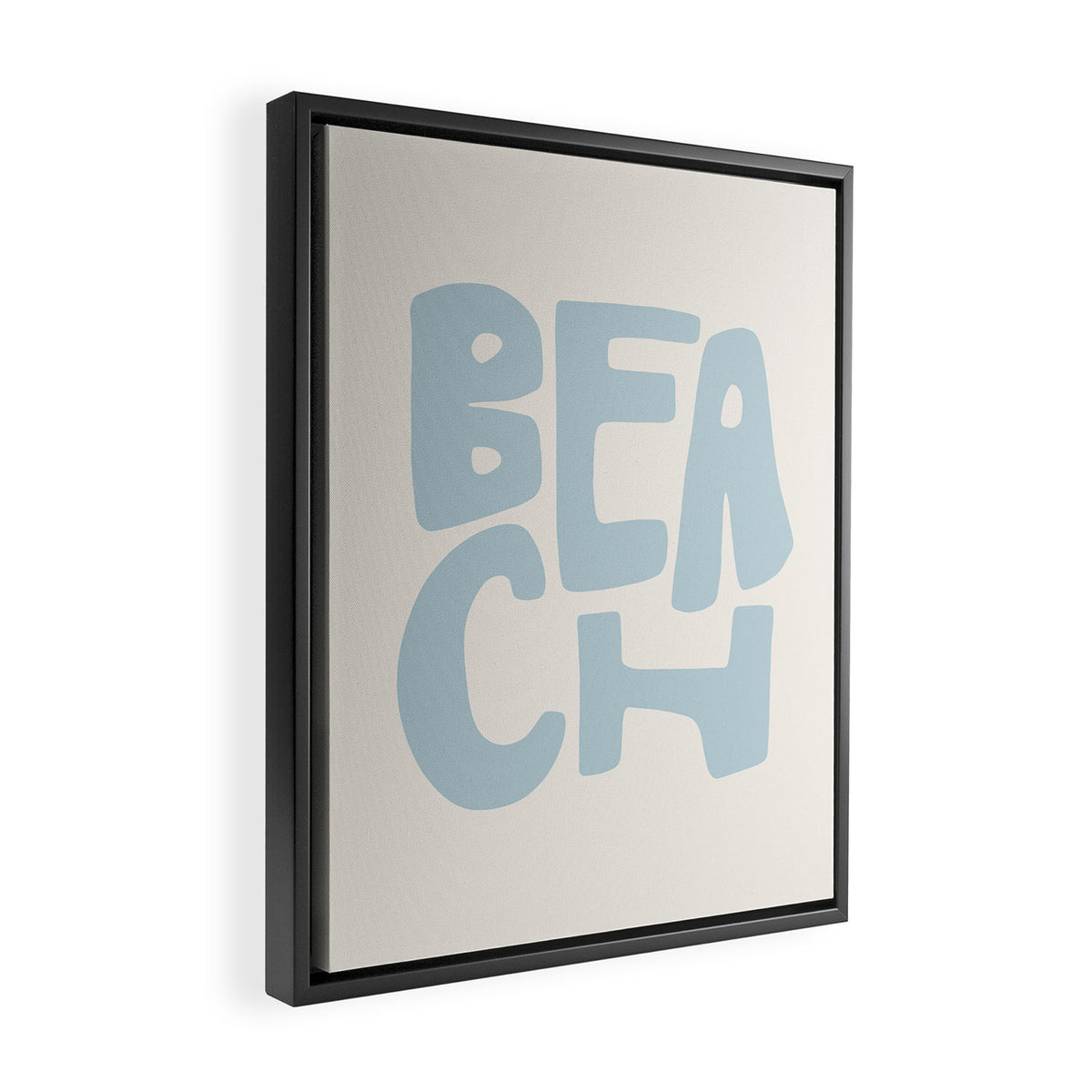 Beach Framed Canvas Print Gallery Image 2