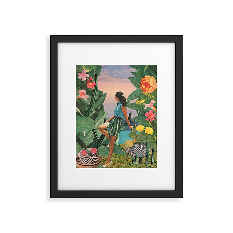 Botanical Cove Framed Art Print Gallery Image 5