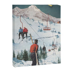 Bridger Skiing Canvas Print Gallery Image 6