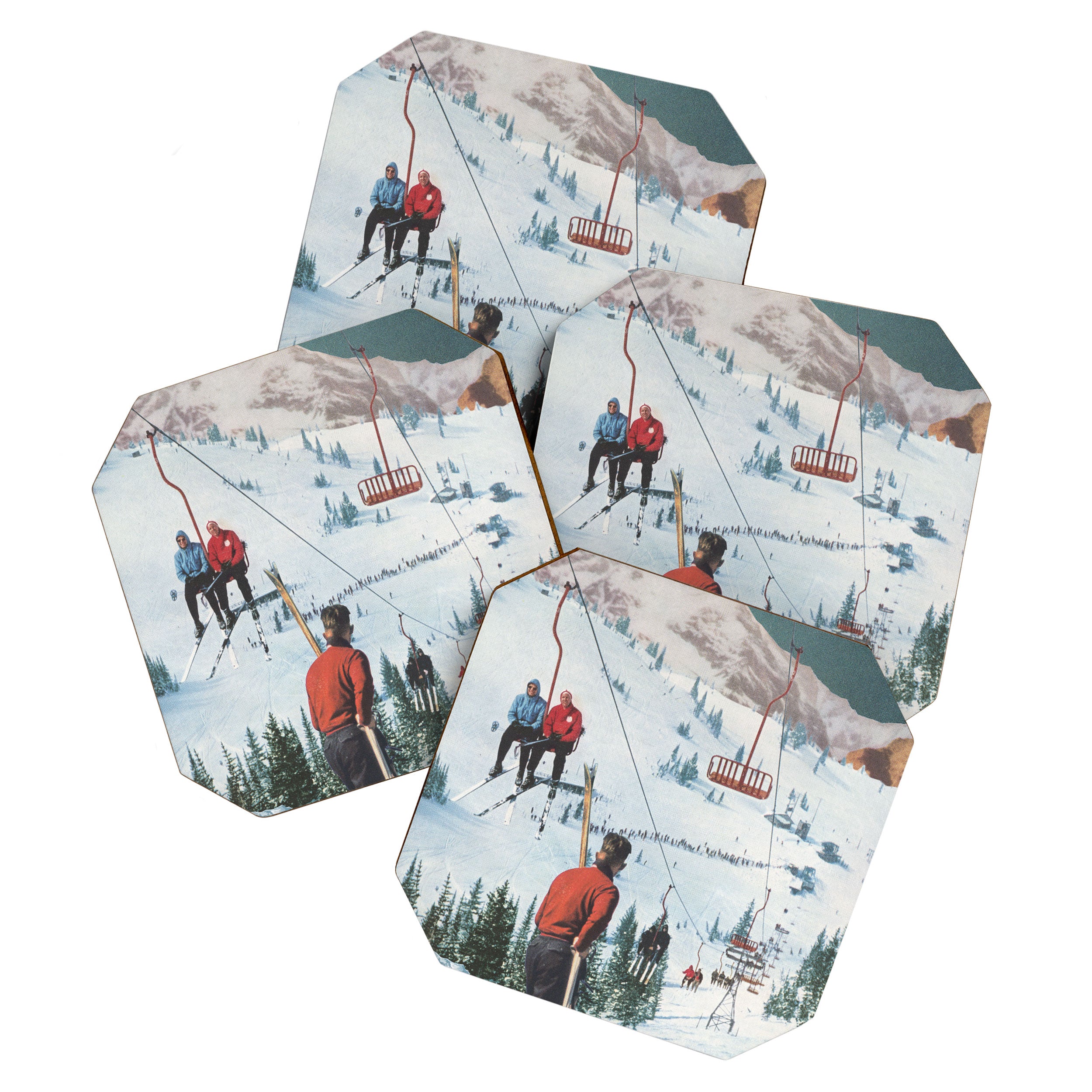 Bridger Skiing Coaster Gallery Image 1