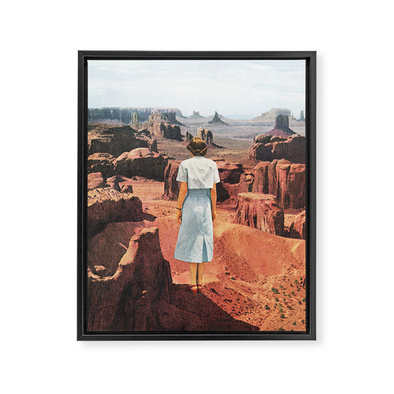 Canyons Framed Canvas Print Gallery Image 6