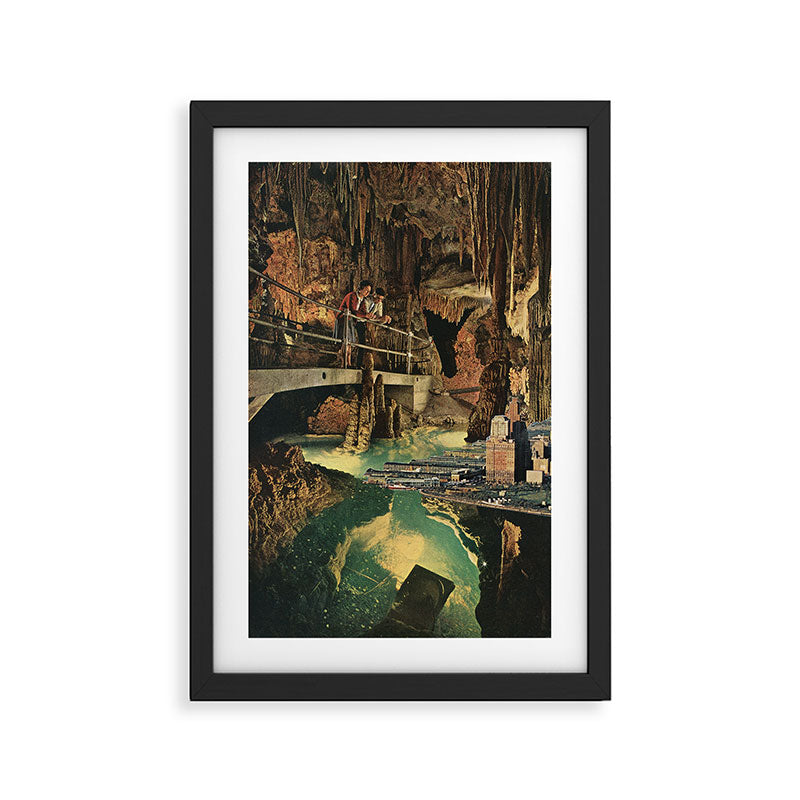 Cave Framed Art Print Gallery Image 2