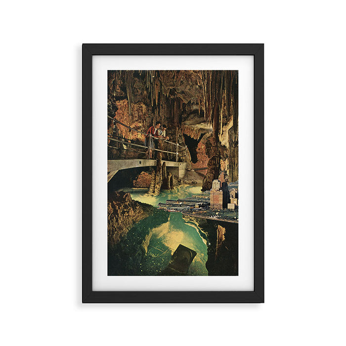 Cave Framed Art Print Gallery Image 1