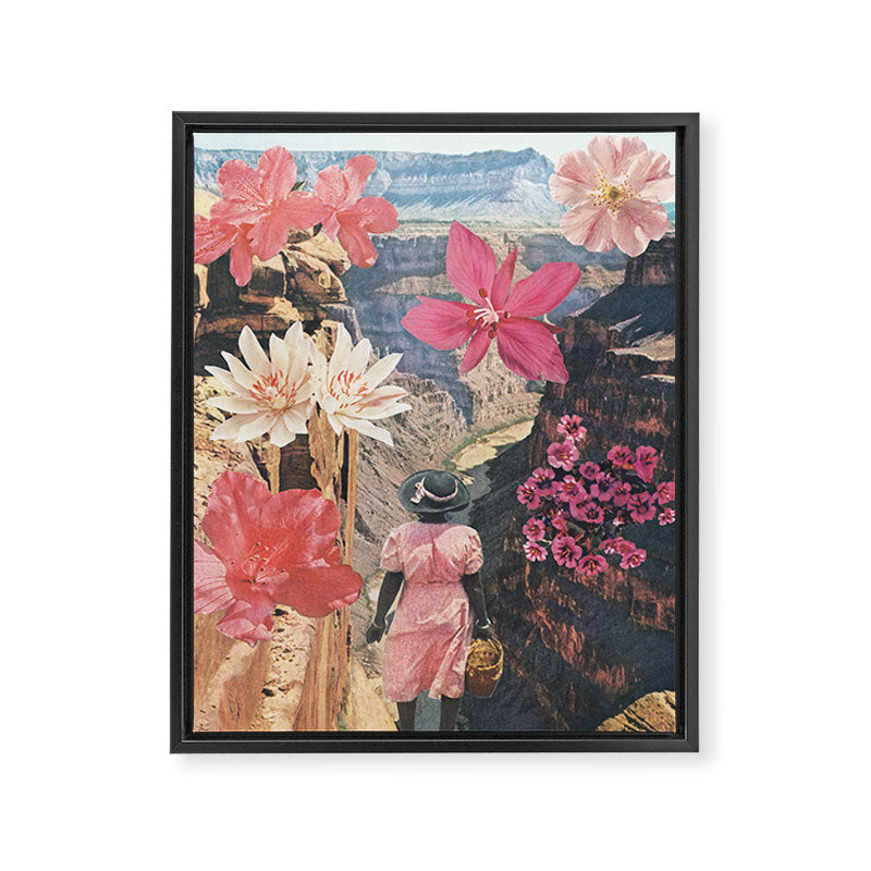 Desert Blooms Framed Canvas Print Gallery Image 6
