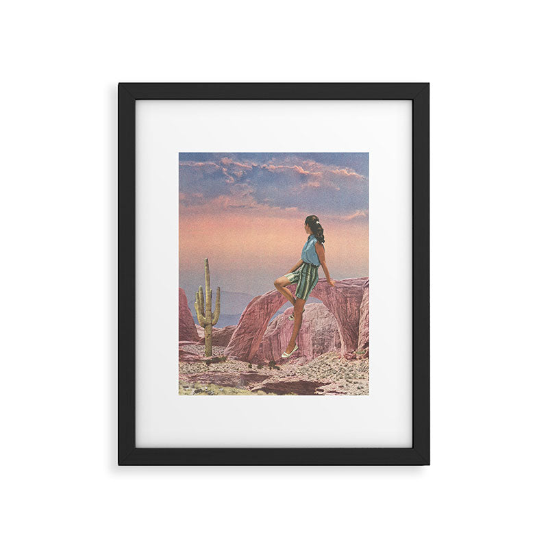 Desert Glow Framed Art Print Gallery Image 5