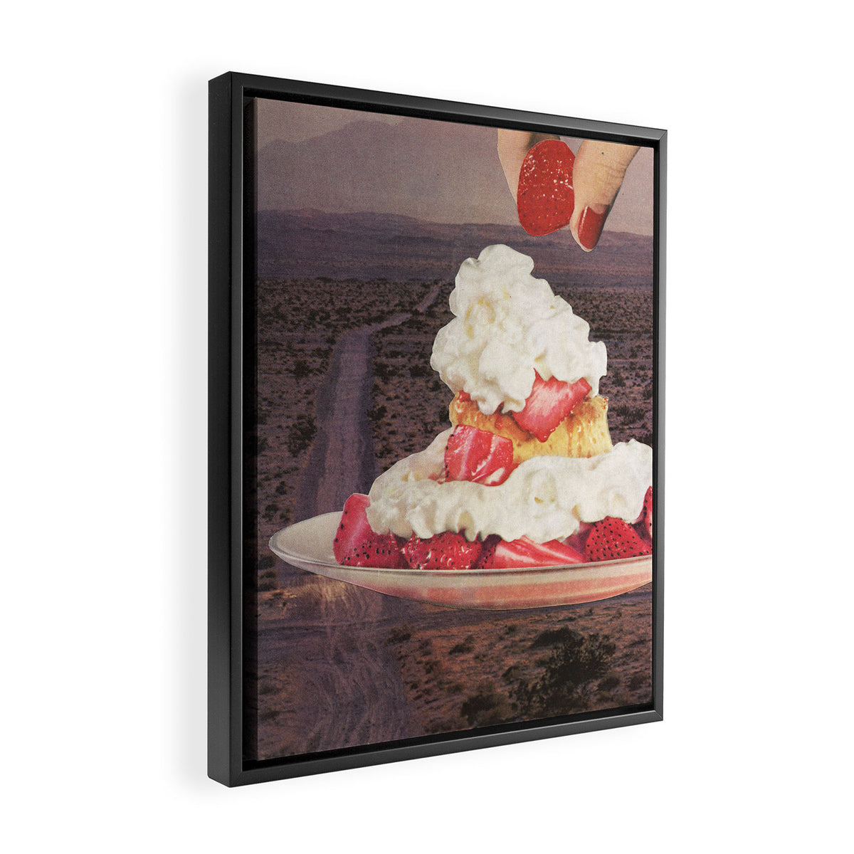 Des(s)ert Framed Canvas Print Gallery Image 2