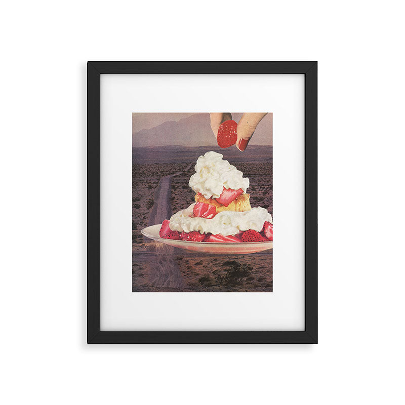 Des(s)ert Framed Art Print Gallery Image 5
