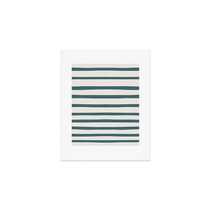 Evergreen Stripes Art Print Gallery Image 1