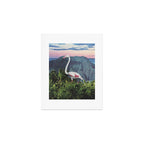 Flamingo Art Print Gallery Image 1