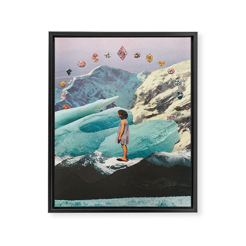 Gem Sky Framed Canvas Print Gallery Image 6