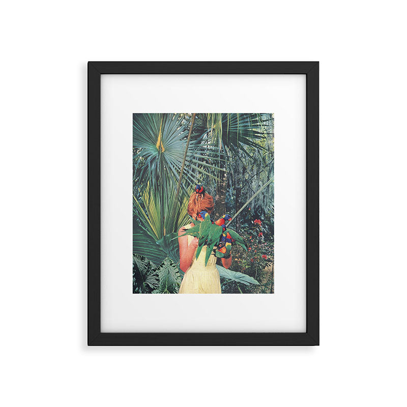 Hiding Framed Art Print Gallery Image 5