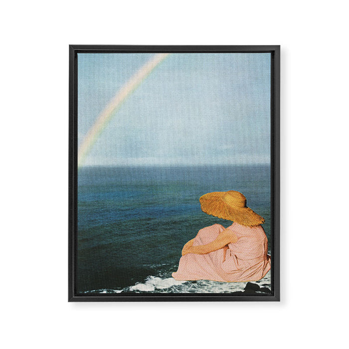 Hopeful Framed Canvas Print Gallery Image 1