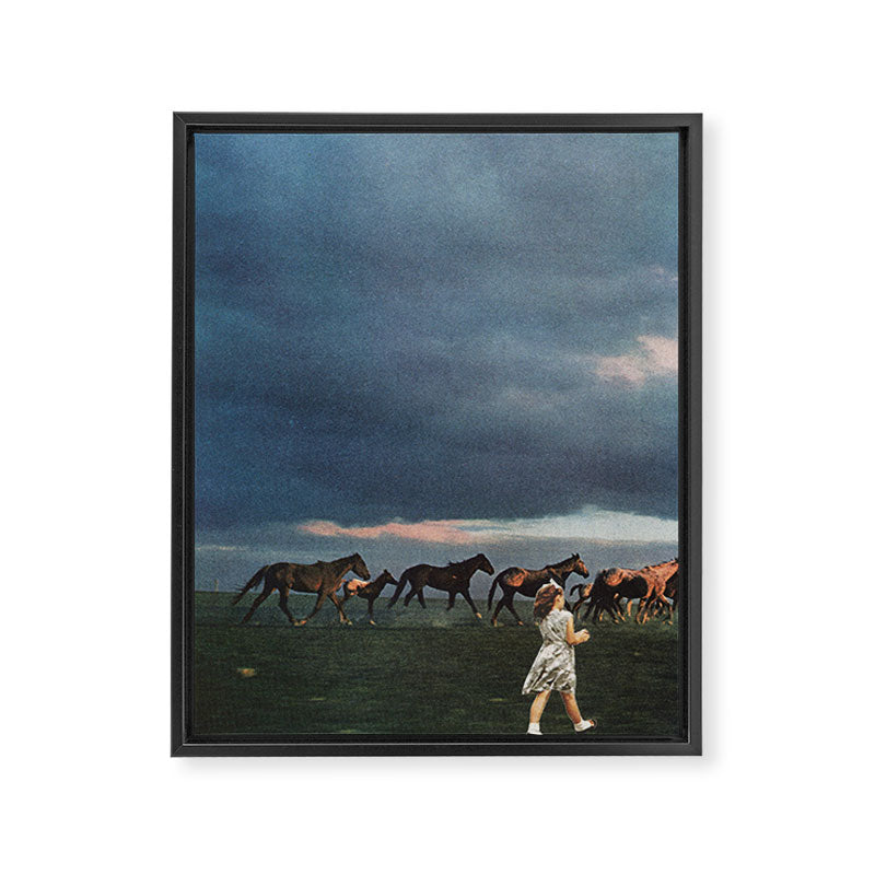 Into the Sunset Framed Canvas Print Gallery Image 8