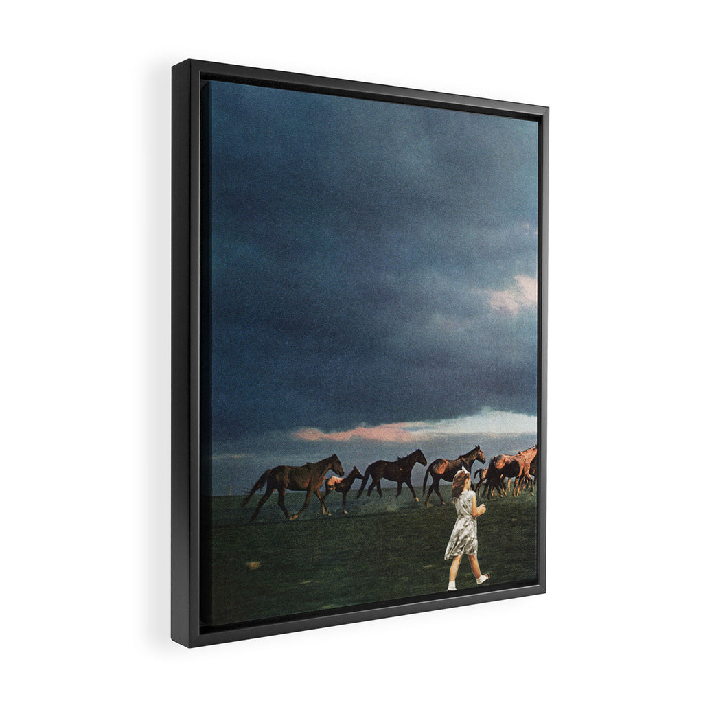 Into the Sunset Framed Canvas Print Gallery Image 2