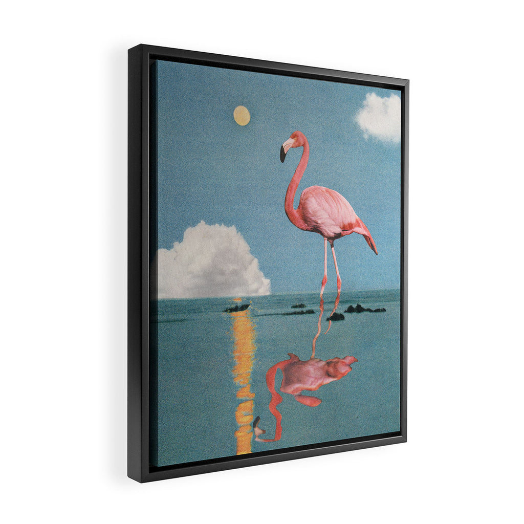 Is it Day or Night?  Framed Canvas Print Gallery Image 2