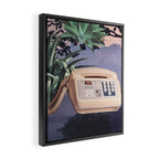 Late Nite Phone Talks Framed Canvas Print Gallery Image 2