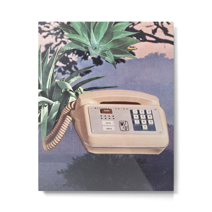 Late Nite Phone Talks Metal Print Gallery Image 1