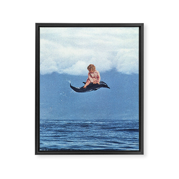 Maritime Travel Framed Canvas Print Gallery Image 1