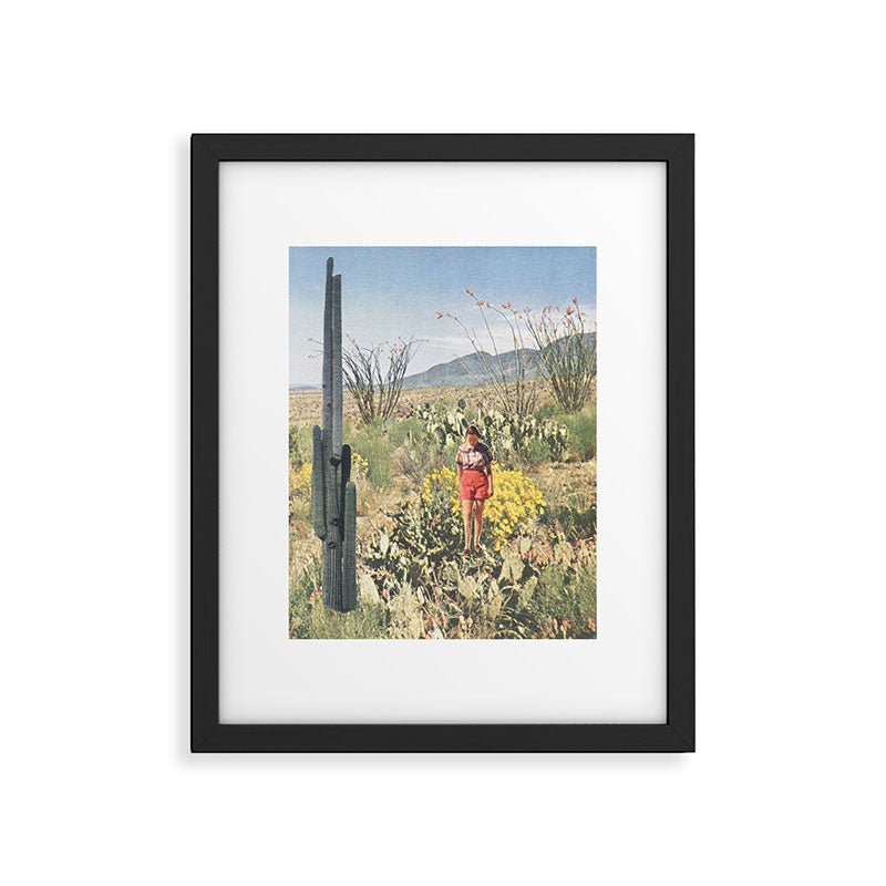 Mini Cactus Framed Art Print Gallery Image 5