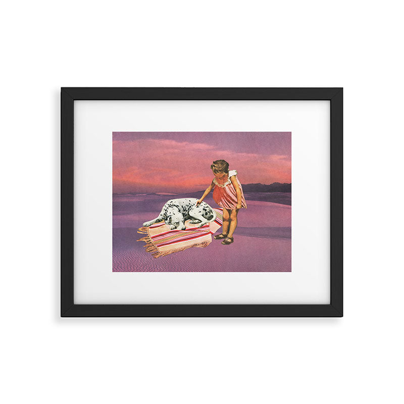 Napping Puppy Framed Art Print Gallery Image 5