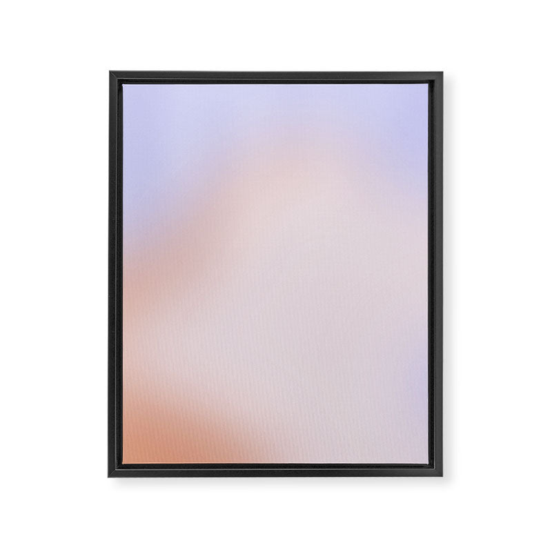Pink Purple Gradient Framed Canvas Print Gallery Image 8