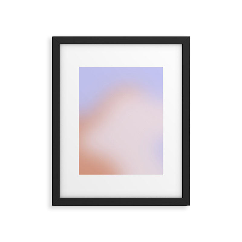 Pink Purple Gradient Framed Art Print Gallery Image 6