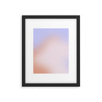 Pink Purple Gradient Framed Art Print Gallery Image 6