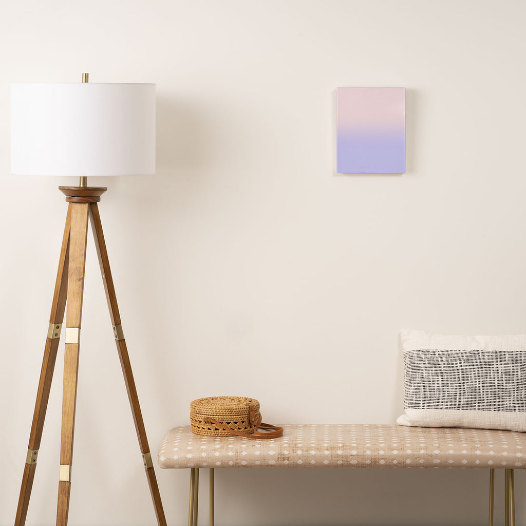 Pink Purple Ombre Gradient Canvas Print Gallery Image 2